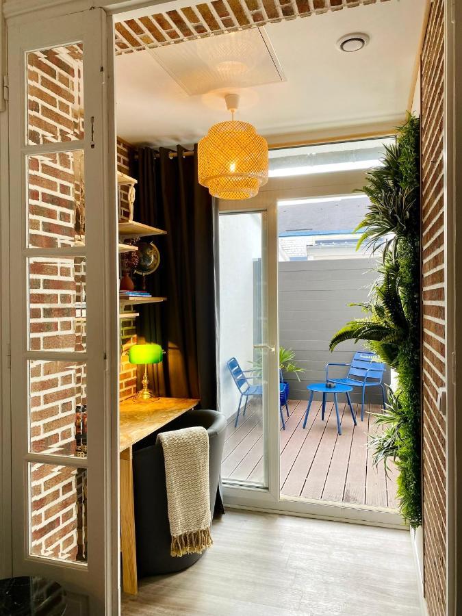 Escale Boheme - Terrasse En Centre-Ville - Gare Amiens Eksteriør billede