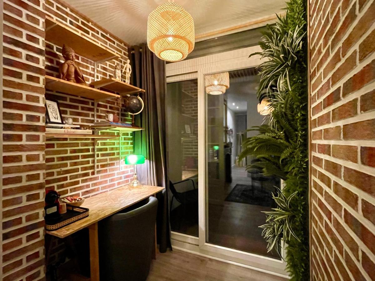 Escale Boheme - Terrasse En Centre-Ville - Gare Amiens Eksteriør billede